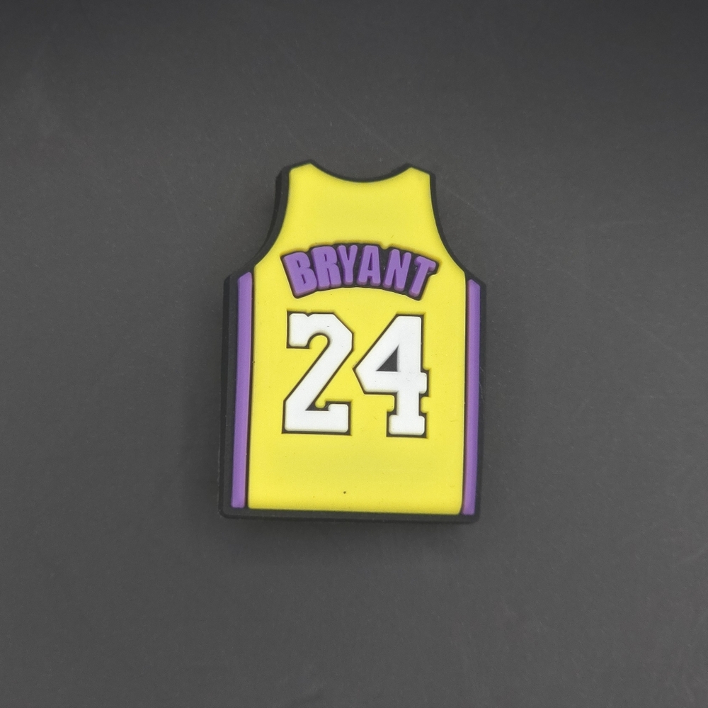 (5/$15) Kobe Bryant Jersey Croc Charm